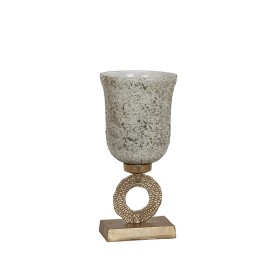 Wineglass Romimex Golden Silver 19 x 39 x 19 cm Decorative by Romimex, Ornaments - Ref: D1618263, Price: 99,63 €, Discount: %