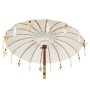 Parasol décoratif Romimex Bali Blanc 130 x 200 x 130 cm de Romimex, Parasols - Réf : D1618684, Prix : 220,51 €, Remise : %