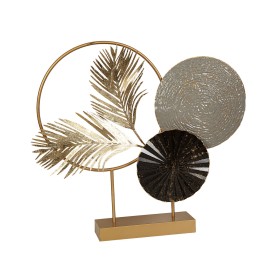 Figurine Décorative Romimex Noir Doré 55 x 53 x 9 cm Disco de Romimex, Objets de décoration - Réf : D1619009, Prix : 106,83 €...