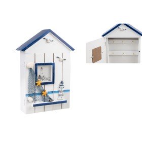 Armário para chaves Romimex Branco 20 x 31 x 7 cm Casita de Romimex, Armários para chaves - Ref: D1619377, Preço: 11,47 €, De...