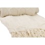 Manta Romimex Branco Com franja 130 x 200 x 1 cm de Romimex, Cobertores e colchas - Ref: D1619430, Preço: 45,21 €, Desconto: %