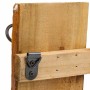 Wall mounted coat hanger Alexandra House Living Natural Fir wood 10 x 23 x 60 cm | Tienda24 - Global Online Shop Tienda24.eu