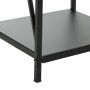 Log Stand Alexandra House Living Black Iron 34 x 111 x 34 cm by Alexandra House Living, Firewood Racks - Ref: D1630104, Price...