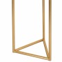 Plantador Alexandra House Living Preto Dourado Metal 23 x 60 x 23 cm Com suporte de Alexandra House Living, Vasos - Ref: D163...