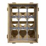 Range Bouteilles Alexandra House Living Naturel Bois d'épicéa 32 x 43 x 33 cm 9 bouteilles Caisse | Tienda24 - Global Online Shop Tienda24.eu