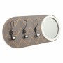 Garderobenständer mit Spiegel Alexandra House Living Grau Tannenholz Holz MDF 5 x 30 x 60 cm von Alexandra House Living, Wand...