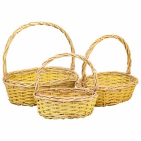 Basket EDM wicker 45 x 30 x 23 cm | Tienda24 - Global Online Shop Tienda24.eu