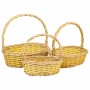 Basket set Alexandra House Living wicker Willow wood Natural 3 Pieces by Alexandra House Living, Hampers - Ref: D1631885, Pri...