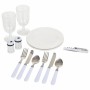 Cestino da Picnic Alexandra House Living Grigio Naturale vimini di Alexandra House Living, Set per pic-nic - Rif: D1631977, P...