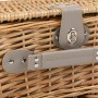 Picnic Basket Alexandra House Living Grey Natural wicker by Alexandra House Living, Picnic sets - Ref: D1631983, Price: 65,86...