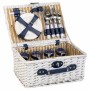 Cesta de Picnic Alexandra House Living Blanco Mimbre de Alexandra House Living, Sets para picnic - Ref: D1631991, Precio: 52,...