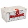 Cesta de Picnic Alexandra House Living Blanco Mimbre de Alexandra House Living, Sets para picnic - Ref: D1631993, Precio: 52,...