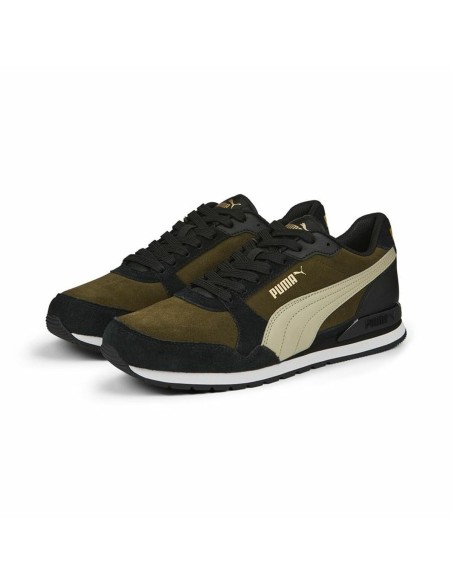 Chaussures de Running pour Adultes Puma ST Runner v3 SD Noir Olive Homme | Tienda24 Tienda24.eu