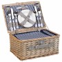 Cestino da Picnic Alexandra House Living Grigio Naturale vimini di Alexandra House Living, Set per pic-nic - Rif: D1631998, P...