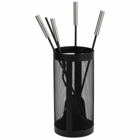 Utensilios para Chimenea Alexandra House Living Negro Hierro 16 x 50 x 16 cm de Alexandra House Living, Accesorios de chimene...