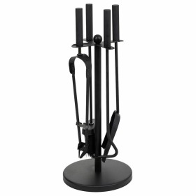 Tostador para chimenea EDM Negro Metal 7,3 x 0,8 x 51 cm | Tienda24 - Global Online Shop Tienda24.eu