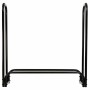 Log Stand Alexandra House Living Black Iron 34 x 124 x 124 cm by Alexandra House Living, Firewood Racks - Ref: D1632456, Pric...