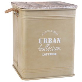 Laundry basket Tontarelli Arianna Wengue Plastic 43,5 x 33,5 x 55 cm (6 Units) | Tienda24 - Global Online Shop Tienda24.eu