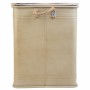 Laundry basket Alexandra House Living Urban Beige Hemp Metal Fir wood | Tienda24 - Global Online Shop Tienda24.eu