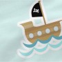 Fitted sheet HappyFriday MR FOX Blue Multicolour 60 x 120 x 14 cm Pirate Ship by HappyFriday, Sheets and pillowcases - Ref: D...