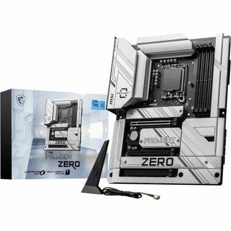 Placa Base MSI MSI Z790 PROJECT ZERO LGA 1700 de MSI, Placas base - Ref: M0307039, Precio: 301,46 €, Descuento: %