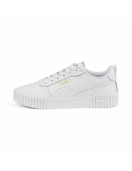 Casual Damenturnschuh Puma Carina 2.0 Tape Weiß | Tienda24 Tienda24.eu