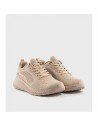 Laufschuhe für Damen Skechers Bobs Squad Chaos Face Off Beige | Tienda24 Tienda24.eu