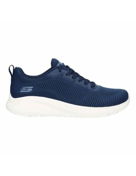 Laufschuhe für Damen Skechers Bobs Sport Squad Chaos Face Off Dunkelblau | Tienda24 Tienda24.eu