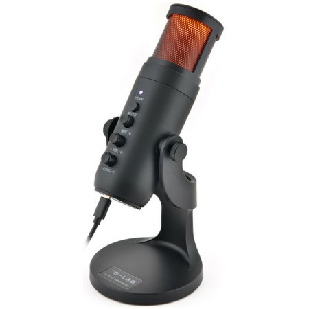 Micrófono The G-Lab K-MIC-NATRIUM Negro de The G-Lab, Escritorios y mesas para ordenador - Ref: M0309832, Precio: 77,92 €, De...