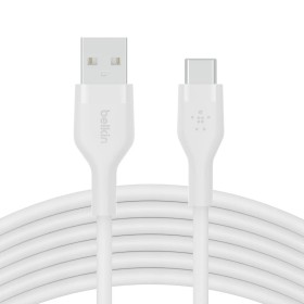 Cable USB Belkin BOOST↑CHARGE Flex Blanco 3 m de Belkin, Cables USB - Ref: M0312622, Precio: 50,34 €, Descuento: %