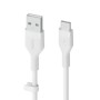 Cavo USB Belkin BOOST↑CHARGE Flex Bianco 3 m di Belkin, Cavi USB - Rif: M0312622, Prezzo: 50,34 €, Sconto: %