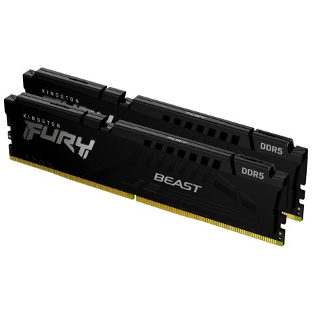 Mémoire RAM Kingston Beast KF560C40BBK2-64 64 GB DDR5 6000 MHz CL40 de Kingston, Mémoire principale - Réf : M0313674, Prix : ...