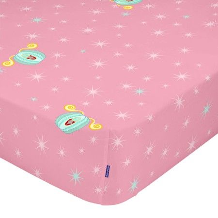 Drap housse HappyFriday MR FOX Multicouleur Rose 70 x 140 x 14 cm | Tienda24 - Global Online Shop Tienda24.eu