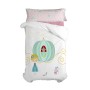 Drap housse HappyFriday MR FOX Multicouleur 105 x 200 x 32 cm de HappyFriday, Draps et taies d'oreiller - Réf : D1609083, Pri...