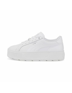 Ténis Casual de Mulher Puma Carina reet Mid Branco Turquesa | Tienda24 Tienda24.eu