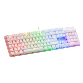 Clavier Mars Gaming MK422 Blanc Qwerty portugais de Mars Gaming, Claviers - Réf : M0316000, Prix : 30,36 €, Remise : %