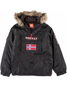 Felpa con Cappuccio Bambino Go & Win Norway Nero da Go & Win, Bambino - Ref: S6472030, Precio: 44,95 €, Descuento: %