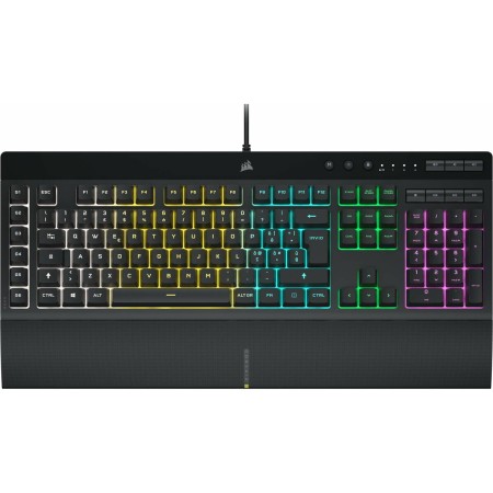 Teclado Corsair K55 RGB PRO Qwerty espanhol | Tienda24 - Global Online Shop Tienda24.eu