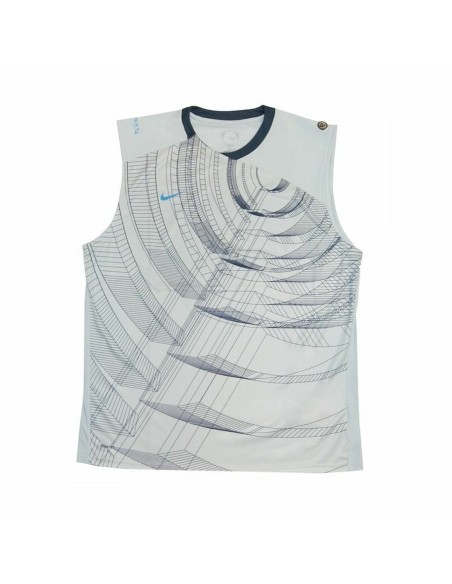 Camiseta para Hombre sin Mangas Nike Summer Total 90 Gris claro | Tienda24 Tienda24.eu