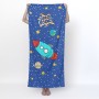 Bath towel HappyFriday Mr Fox Space Rocket Multicolour 70 x 150 cm by HappyFriday, Children's Bath Towels - Ref: D1609153, Pr...