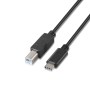 Ladekabel für Tablet Aisens A107-0054 Schwarz | Tienda24 - Global Online Shop Tienda24.eu