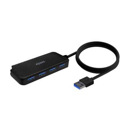 Hub USB Aisens A106-0714 Noir (1 Unité) de Aisens, Hubs USB - Réf : M0501065, Prix : 10,71 €, Remise : %