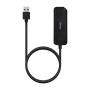 Hub USB Aisens A106-0714 Noir (1 Unité) de Aisens, Hubs USB - Réf : M0501065, Prix : 10,71 €, Remise : %