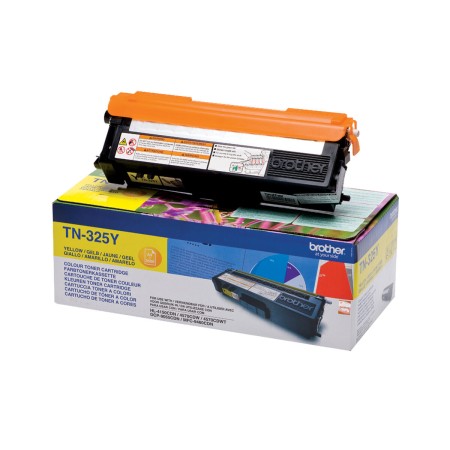 Toner original Brother TN-325Y Jaune de Brother, Toners et encre pour imprimante - Réf : M0503220, Prix : 145,82 €, Remise : %