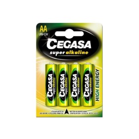 Alkali-Mangan-Batterie Cegasa B.LR6 AA 1,5V (4 uds) von Cegasa, Einwegbatterien - Ref: M0505051, Preis: 4,28 €, Rabatt: %