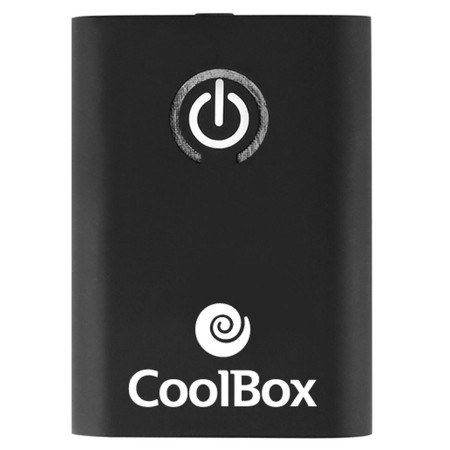 Audio Bluetooth Transmitter-Receiver CoolBox COO-BTALINK 160 mAh Black by CoolBox, Portable speakers and speakers with dockin...