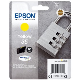 Cartouche d'encre originale Epson C13T35844010 (16,1 ml) Jaune de Epson, Toners et encre pour imprimante - Réf : M0506180, Pr...