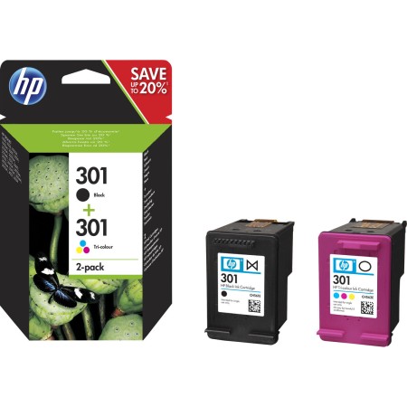 Cartucho Compatível HP N9J72AE Preto Tricolor de HP, Toners e tinta de impressora - Ref: M0509924, Preço: 51,28 €, Desconto: %