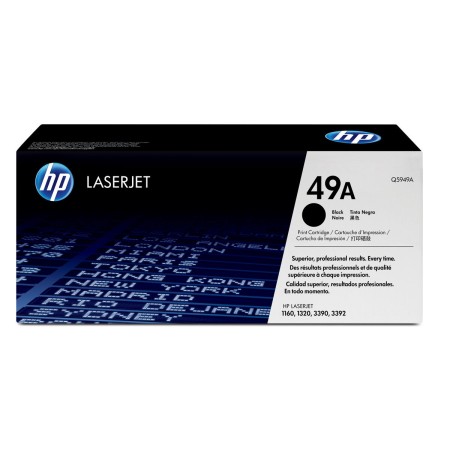 Toner original HP 49A Noir de HP, Toners et encre pour imprimante - Réf : M0510090, Prix : 131,94 €, Remise : %