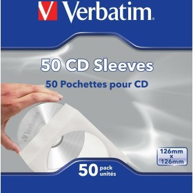 Protection pour disque dur Verbatim Fundas de CD, paq 50 de Verbatim, Boîtiers pour media vierges - Réf : M0519705, Prix : 3,...